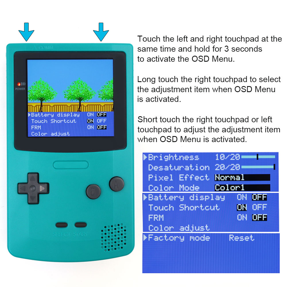 Rechargeable 2.8' IPS Screen L - Lcd Screen Arcade review and price