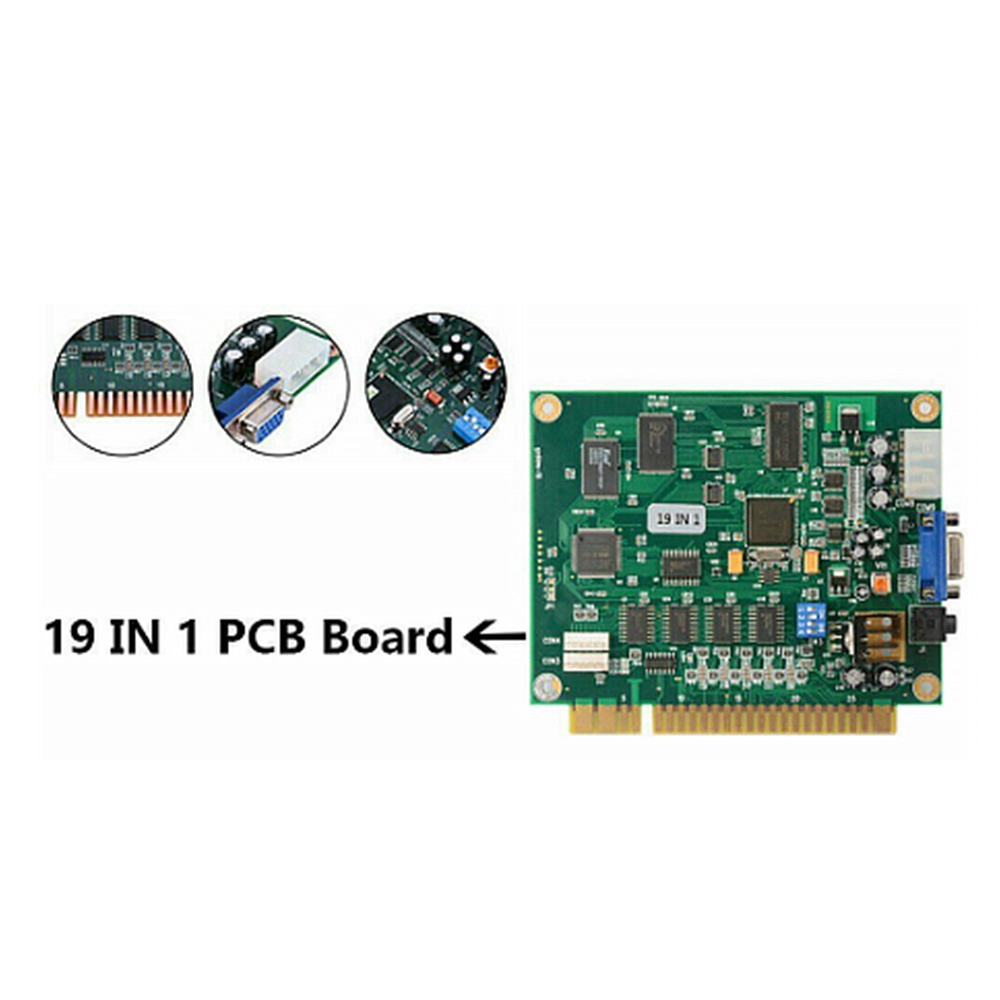 CEA 19 In 1 Multicade PCB Boar - Usb Game Board Jamma review and price