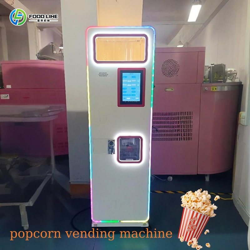Custom Fully Automatic Popular - Popcorn Vending Machine review and price