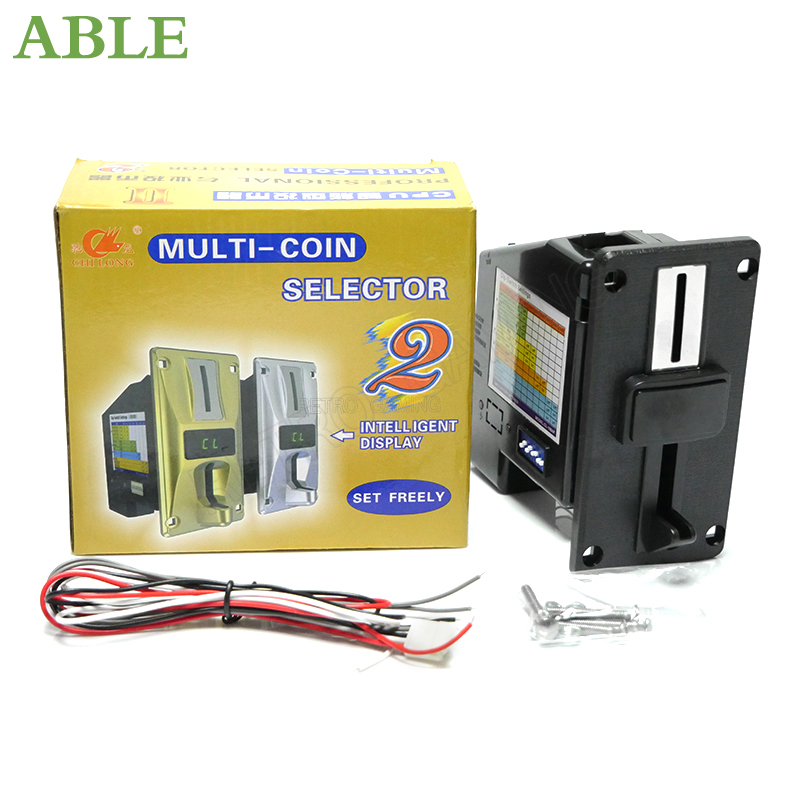 Multi Coin Acceptors Selector  - Arcade Games And Vending review and price