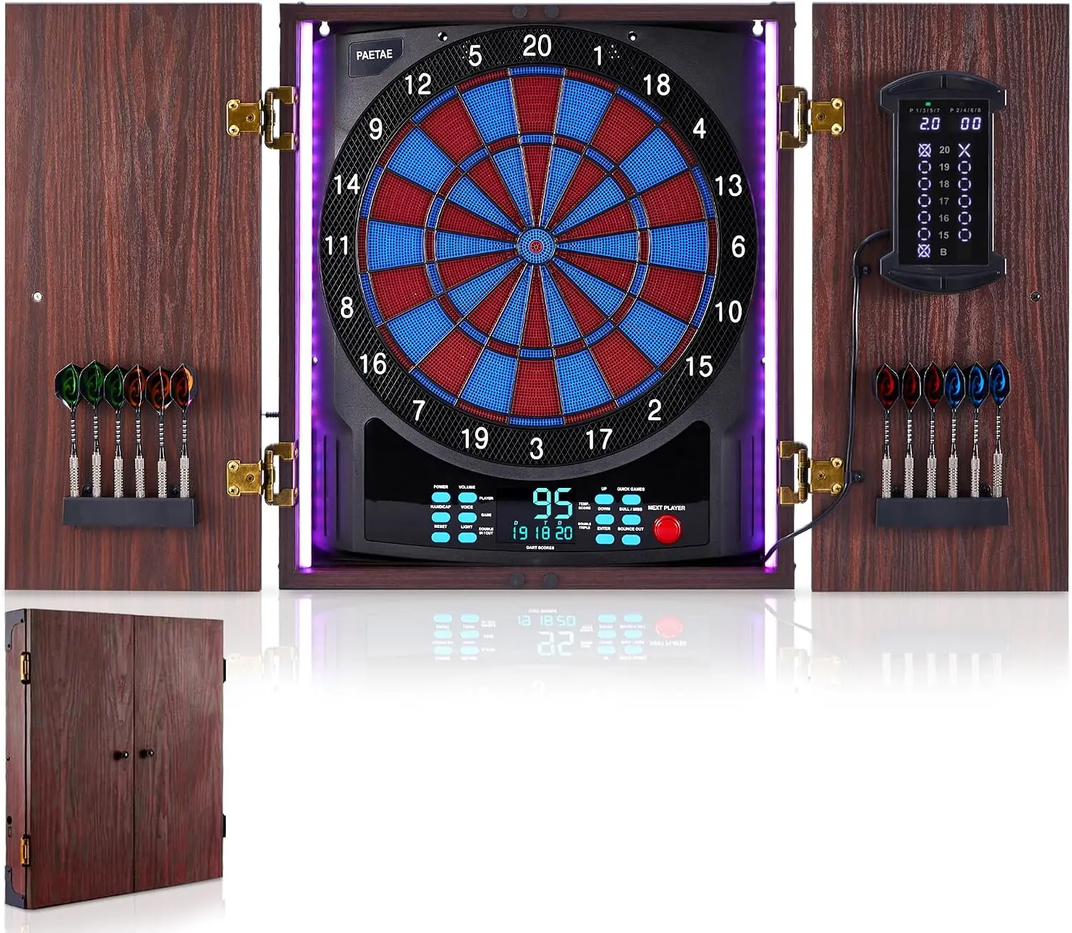 Electronic Dartboard Cabinet S - Electronic Dartboard Cabinet review and price
