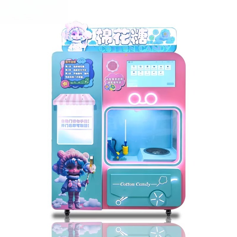 FOB Automatic Cotton Candy Ven - Candy Vending Machine review and price