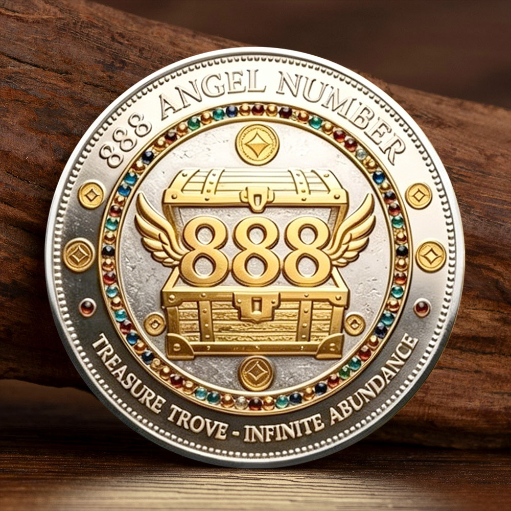 2D Gold Silver Plated 888 Ange - Token Coin Mechanism review and price