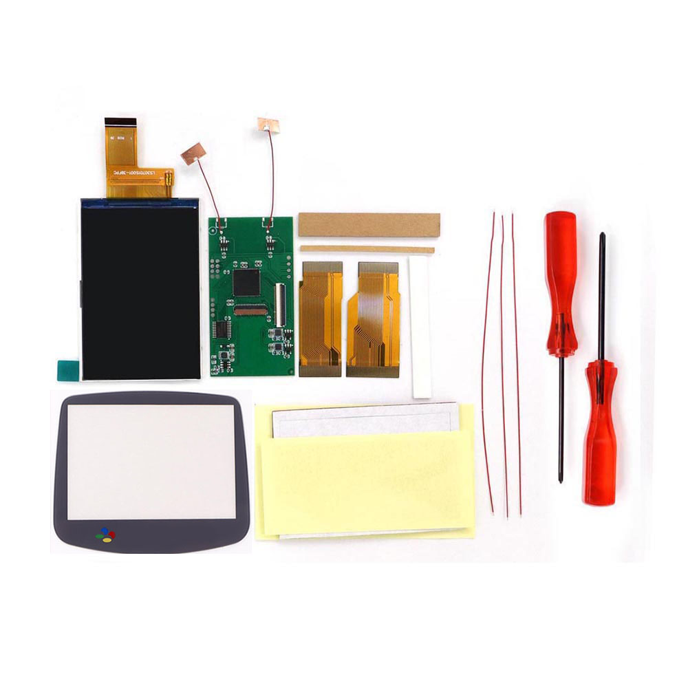 For GBA V5 Drop in Backlight L - Lcd Screen Arcade review and price