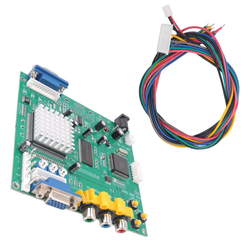 GBS8200 CGA/EGA/YUV/RGB To VGA - Usb Game Board Jamma review and price