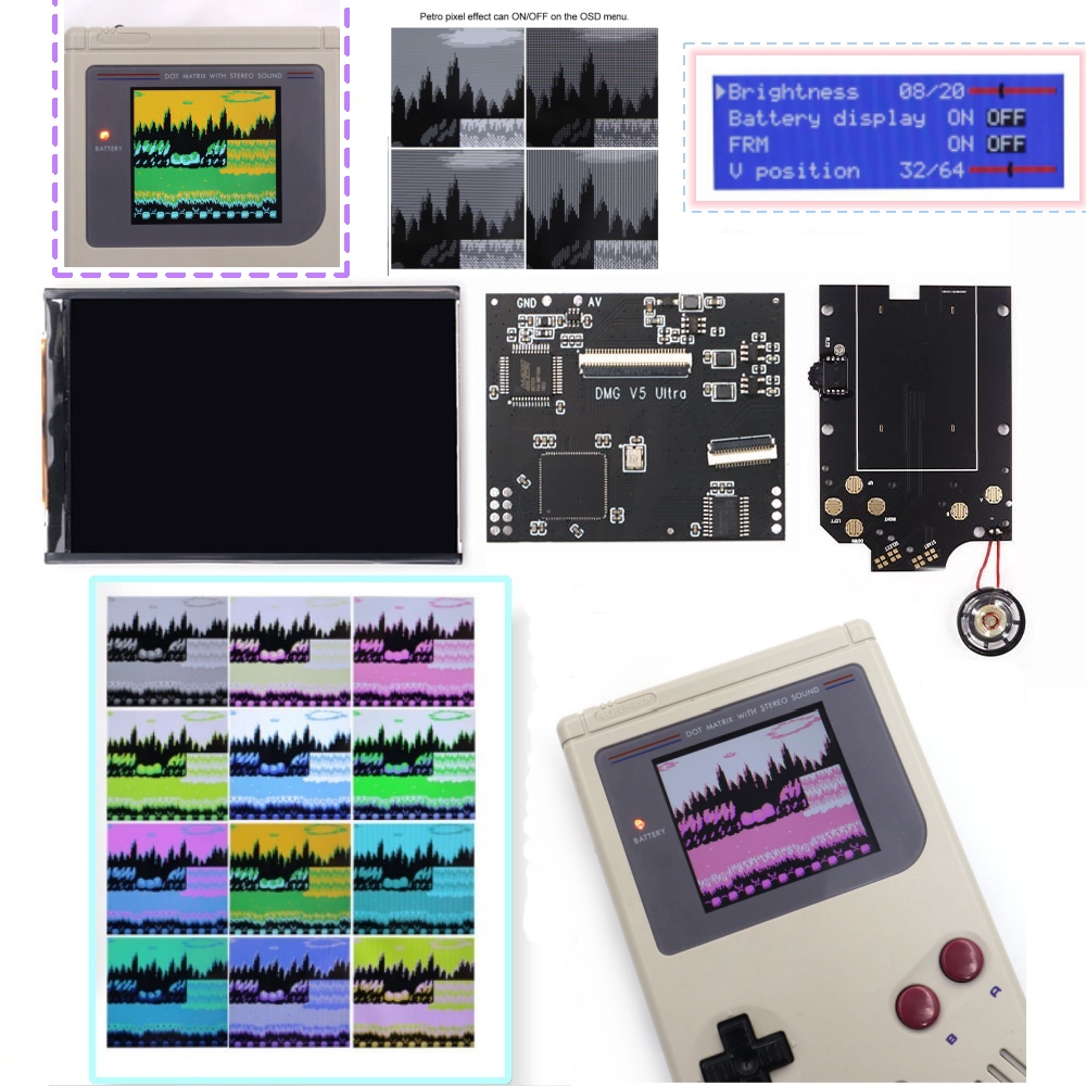 36 Colors Changing Mode RIPS S - Lcd Screen Arcade review and price