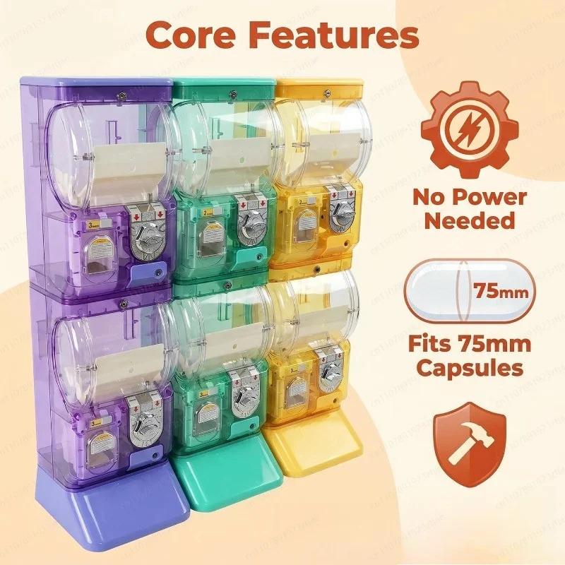 Transparent White Two Tier Gas - Arcade Vending Machine review and price