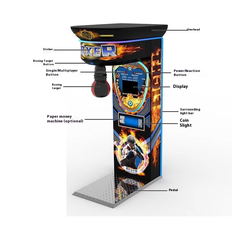 Black King Boxing Arcade Machi - Boxing Machine Arcade review and price