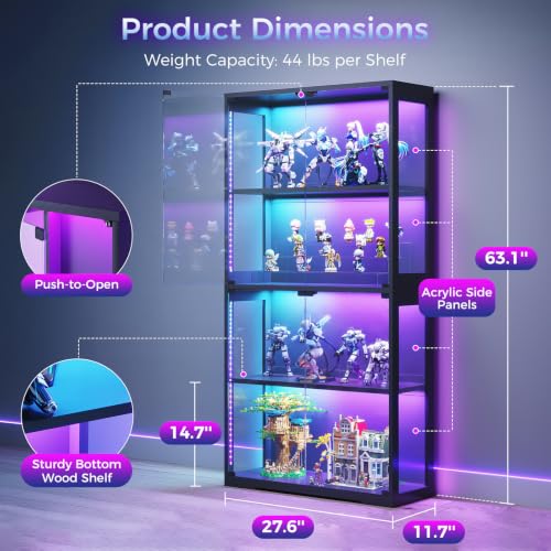 Display Case with Glass Doors  - Glass Cabinet Display review and price
