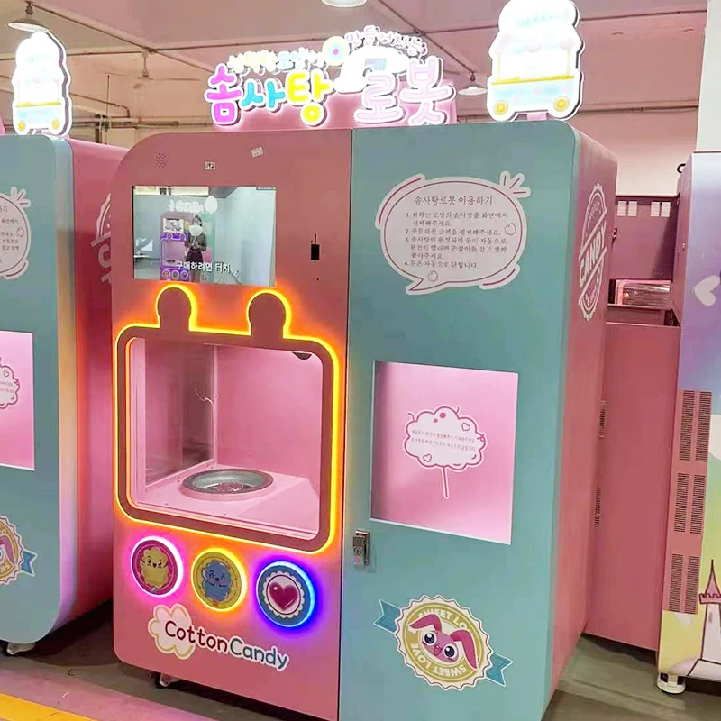 High Quality Cotton Candy Vend - Popcorn Vending Machine review and price