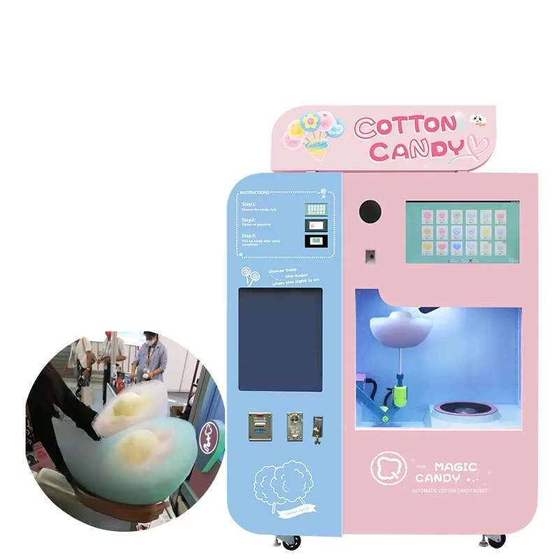 Customized Cotton Candy Vendin - Candy Vending Machine review and price