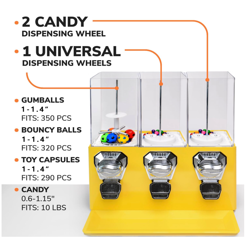 2025 Popular Deer Three-in-One - Candy Vending Machine review and price