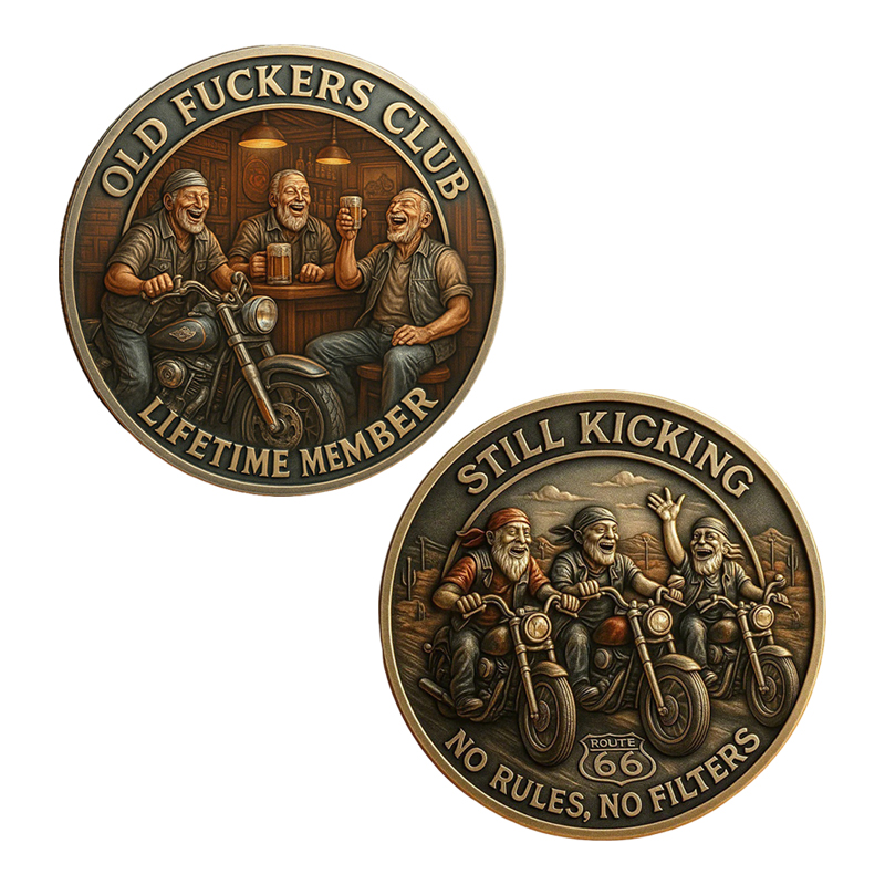 1pc Vintage Old Club Lifetime  - Token Coin Mechanism review and price