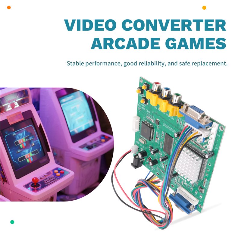 ABKN-GBS8200 CGA/EGA/YUV/RGB T - Usb Game Board Jamma review and price